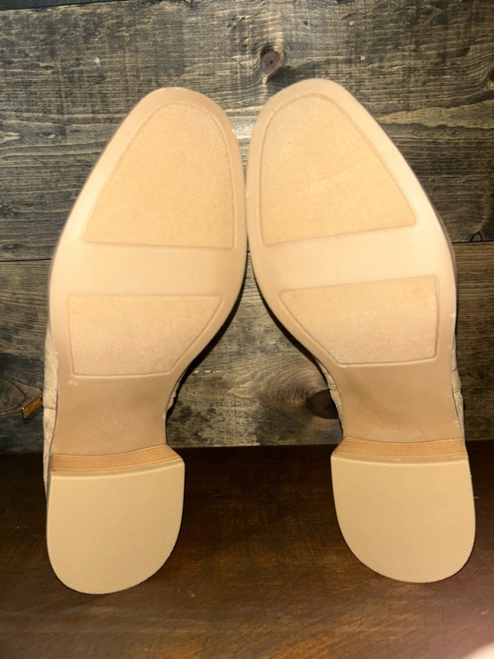 NWOT LC Lauren Conrad Suede Ankle Boots - Picture 7 of 9